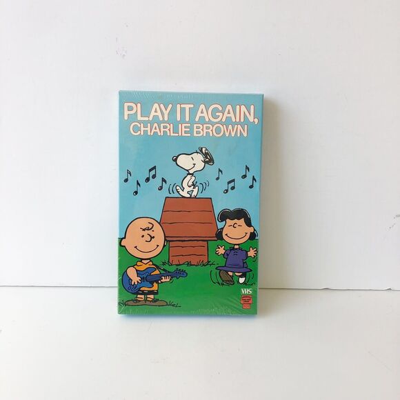 Play It Again, Charlie Brown (VHS) 1984 Peanuts Brand New Sealed Rare OOP - Picture 1 of 5